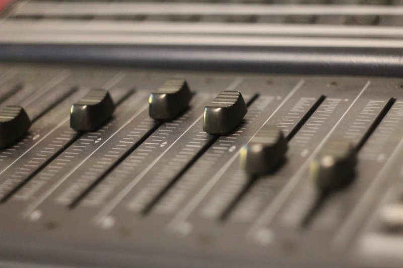 Audio production - recording studio