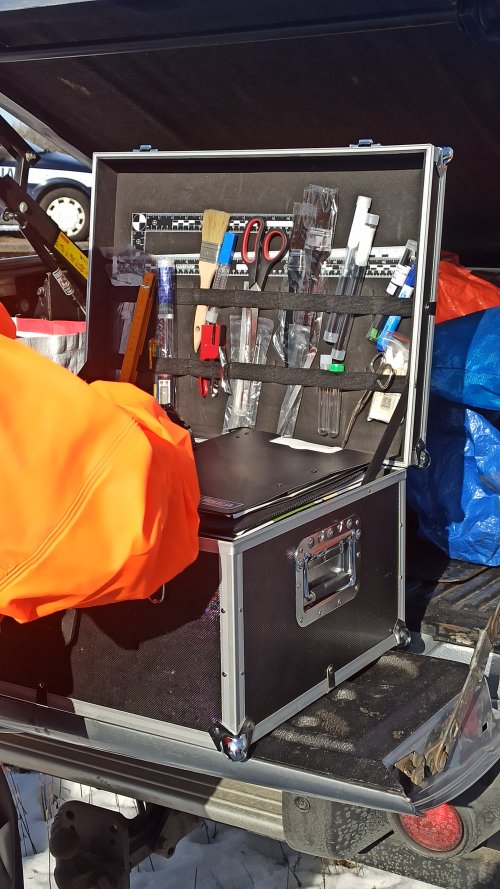 Forensic technician kit - equipment for film production
